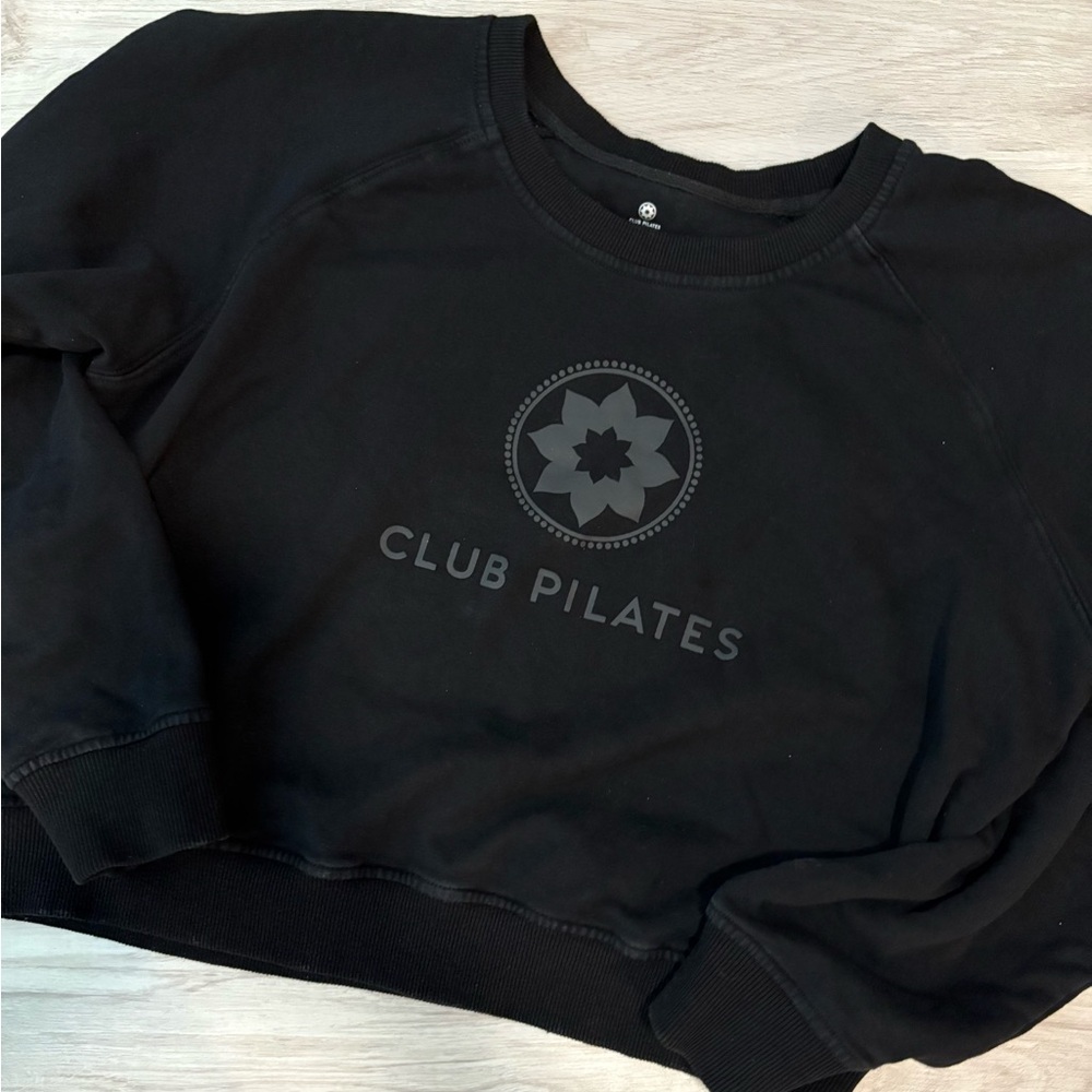 Club Pilates Black Sweatshirt